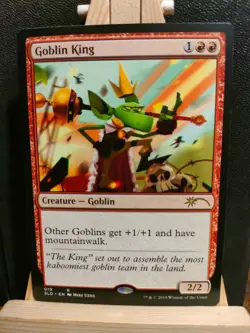 Goblin King - Secret Lair Drop Series Promo - Rare - NM (see pics) MTG - Image 1