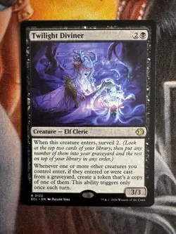 Twilight Diviner Lorwyn Eclipsed MTG NM - Image 1