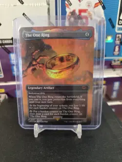 The One Ring (Borderless) (Lord of the Rings) Unique and Miscellaneous Promo - Image 1