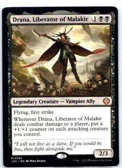 #193 Drana, Liberator of Malakir Commander: The Lost Caverns of Ixalan Mythic - Image 1