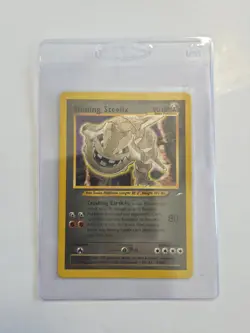 Pokemon 💎 Shining Steelix 112/105 Neo Destiny Secret Rare Holo LP/EX *See Pics* - Image 3