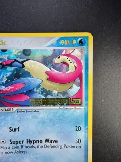 2005 Pokemon Milotic EX Emerald 8/106 Reverse Holo - Image 3