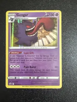 Pokemon Chilling Reign Gengar Holo NM - Image 1