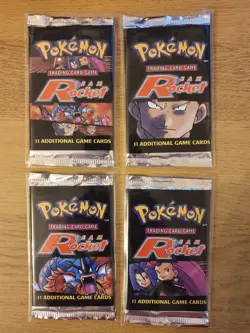Pokemon Base 1 & 2 Team Rocket Fossil Gym Booster Bundle Vintage Sealed WOTC - Image 3