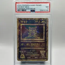 Pokemon The Movie 2000 Ancient Mew Promo PSA 7 NM - Image 1