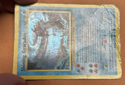 Pokemon Shining Gyarados 65/64 Neo Revelation Holo in Damaged Condition HP - Image 5
