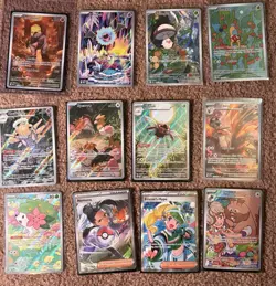 Pokemon SIR & IR Blaziken, Shuckle, Terrakion, Woobat & More Lot Of 18 - Image 1