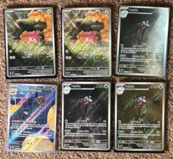 Pokemon SIR & IR Blaziken, Shuckle, Terrakion, Woobat & More Lot Of 18 - Image 2