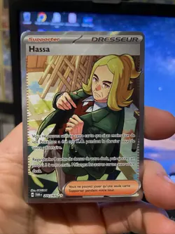 Carte Pokemon Hassa Full Art 205/167 EV06 Mascarade Crepusculaire FR - Image 1