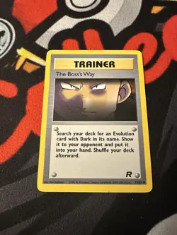 The Boss's Way #73 Pokemon Team Rocket NM - Image 1