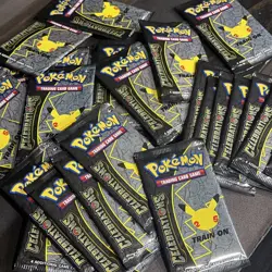 LOT OF 36 Pokemon 25th Anniversary Celebrations Booster Packs NEW FACTORY SEALED - Image 2