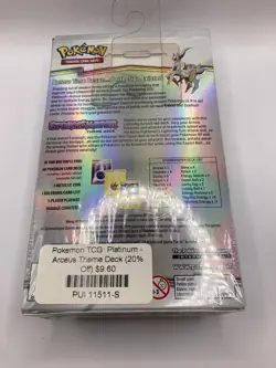 Pokemon 2009 Platinum Arceus Stormshaper Theme Deck - New, Factory Sealed - Image 5