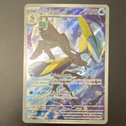 Pokemon Inteleon 142/132 Me01: Mega Evolution Holo 150HP TCG - Image 1