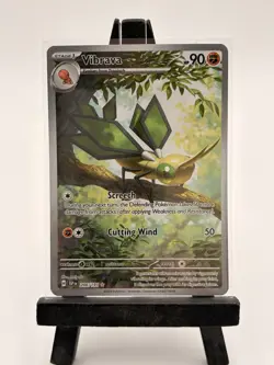 Vibrava 206/191 Holo Illustration Rare Scarlet Violet Pokemon Surging Sparks - Image 1