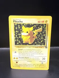 Pokemon TCG Pikachu Wizards Black Star Promos Rare Pokemon J - Image 2