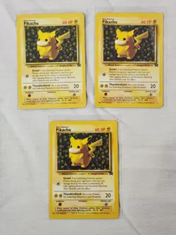 Played Pikachu - Normal #1 Black Star Promo Pokemon TCG - Image 1