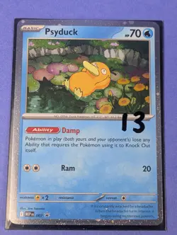 Psyduck - MEP007 - Cosmos Holo Promo Mega Evolution Promos - Pokemon - NM - Image 3