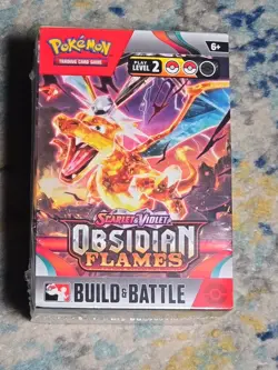 Pokemon TCG Scarlet & Violet: Obsidian Flames Build & Battle Box 820650853968 - Image 1