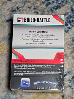 Pokemon TCG Scarlet & Violet: Obsidian Flames Build & Battle Box 820650853968 - Image 3