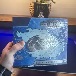 Pokemon Stellar Crown Elite Trainer Box - Pristine Condition 📦💙 - Image 1