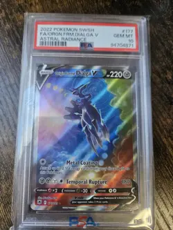 Pokemon TCG Origin Forme Dialga v Astral Radiance Ultra Rare Holo PSA 10 - Image 1