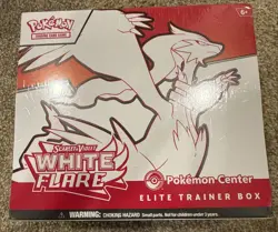 Pokemon TCG: White Flare ETB Pokemon Center Exclusive (Sealed) small damage - Image 1