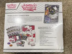 Pokemon TCG: White Flare ETB Pokemon Center Exclusive (Sealed) small damage - Image 3