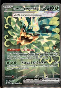 Pokemon Teal Mask Ogerpon ex SV06: Twilight Masquerade #211/167 - Image 1