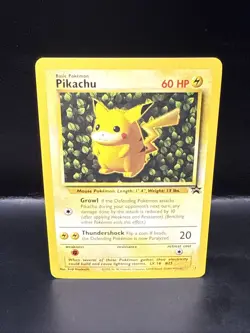 Pokemon TCG Pikachu Wizards Black Star Promos Rare Pokemon O - Image 2