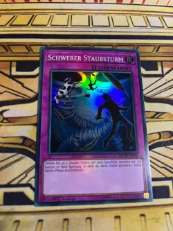 Yugioh Heavy Dust Storm MP18-EN086 Super Rare- - Image 1