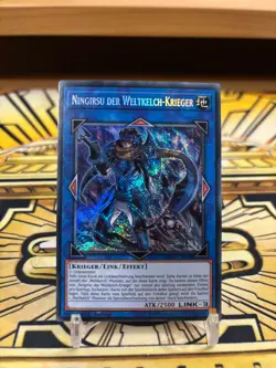 Yugioh Ningirsu the World Chalice Warrior MP18-DE068 Secret Rare - Image 1