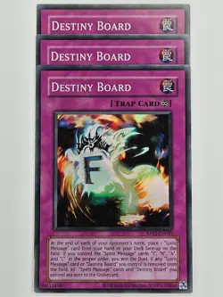 Yu Gi Oh - 3x RP02-EN045 Destiny Board - Super Rare - Image 1