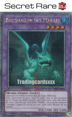 Yu-Gi-Oh! Boudragon des Marais : QCSE RA01-FR028 - Image 1