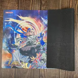 YuGiOh Playmat Exorsister Magnifica Mikhaelise TCG CCG Pad Trading Card Game Mat - Image 2
