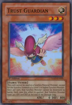 1x (HP) Trust Guardian - TSHD-EN009 - Super Rare - Unlimited Edition YuGiOh - Image 1