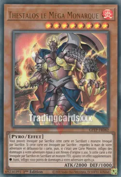 Yu-Gi-Oh! Thestalos le Mega Monarque : UR GFTP-FR082 - Image 1