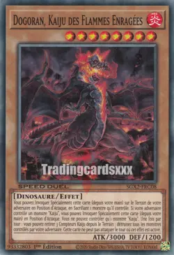 Yu-Gi-Oh! [SD] Dogoran, Kaiju des Flammes Enragees : C SGX2-FRC08 - Image 1
