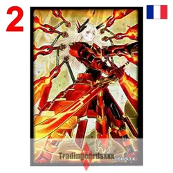 Konami - 70 Proteges Cartes Yu-Gi-Oh! modele 2 : Assaut de l'Air - As - Kagari - Image 1