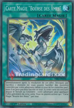 Yu-Gi-Oh! Carte Magie "Bourse des Ames" : SR INFO-FR100 - Image 1