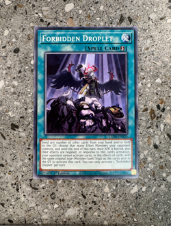 Yugioh TCG Forbidden Droplet L5DD-ENY29 1st Edition NM-M Combined Ship - Image 1