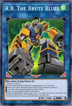 Yugioh DUAD-EN094 - R.B. The Brute Blues - Ultra Rare - Image 1