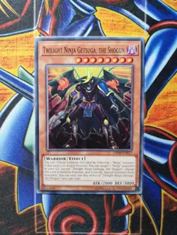 OP08-EN017 TWILIGHT NINJA GETSUGA, THE SHOGUN UNLIMITED EDITION YUGIOH CARD - Image 1