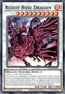 Ruddy Rose Dragon - 1st Edition L5DD-ENA32 - NM - YuGiOh - Image 1