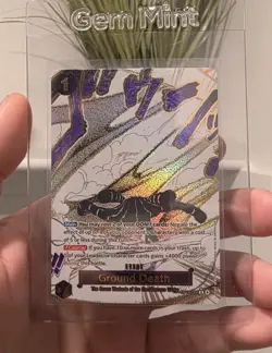 Ground Death - One Piece (Alternate Art) OP14-096 The Azure Sea's Seven Foil - Image 1