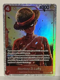 Monkey.D.Luffy SR OP12-015 Legacy of the Master NM One Piece Fast Ship - Image 1