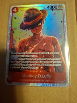 Monkey D. Luffy OP12-015 - One Piece Legacy of the Master SR - Image 2
