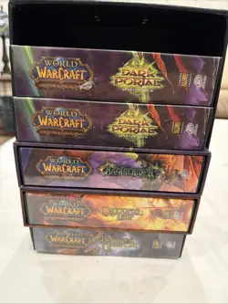 World of Warcraft Through the Dark Portal Starter Deck Onyxia’s Lair Raid Deck + - Image 1