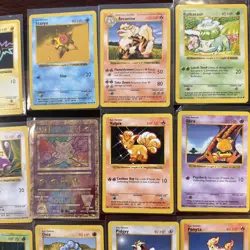 42 Card Pokemon Vintage Lot -, Base Set, Shadowless, LP WoTC - Image 4