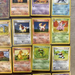 42 Card Pokemon Vintage Lot -, Base Set, Shadowless, LP WoTC - Image 5