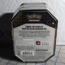 Pokemon Detective Pikachu tcg tin MewTwo trading card new sealed - Image 3